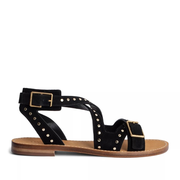 Zadig & Voltaire Shoes - 🖤💛 Zadig & Voltaire | Women's Cecilia Studded Strap Sandals ✨